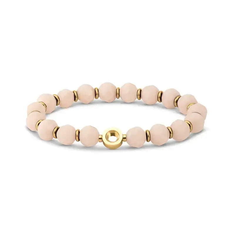 Pinkedaagse armband met goudaccenten voor de Melano Vivid Virginia Armband