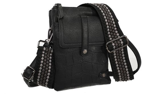 Black telefoon- en schoudertasje Tyler