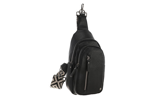 Black crossbodytas Mattie