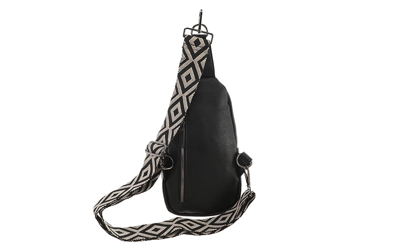 Black crossbodytas Mattie