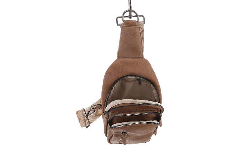 Camel crossbodytas Mattie