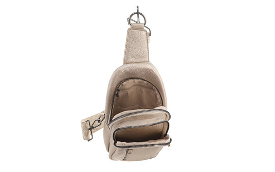 Champagne crossbodytas Mattie