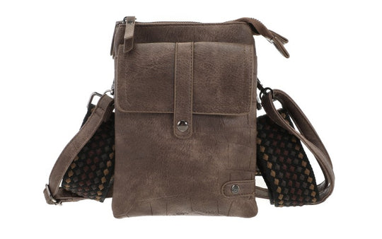 Browny telefoon- en schoudertasje Tyler