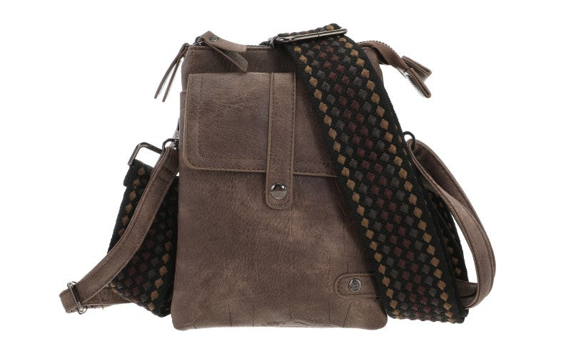 Browny telefoon- en schoudertasje Tyler
