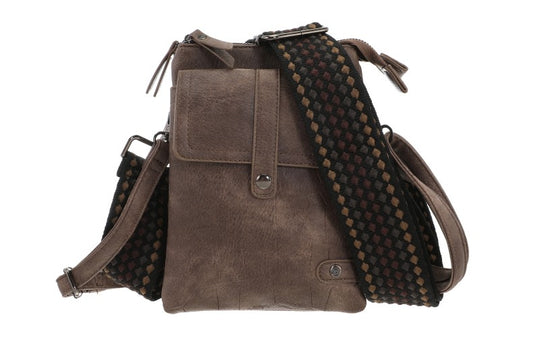 Browny telefoon- en schoudertasje Tyler