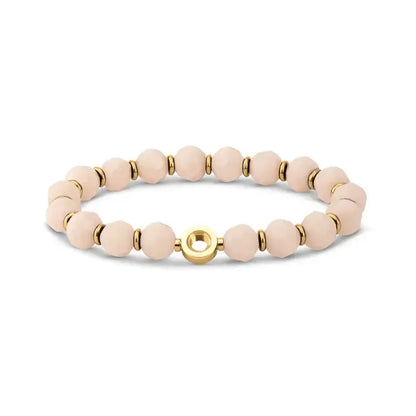 Pinkedaagse armband met goudaccenten voor de Melano Vivid Virginia Armband