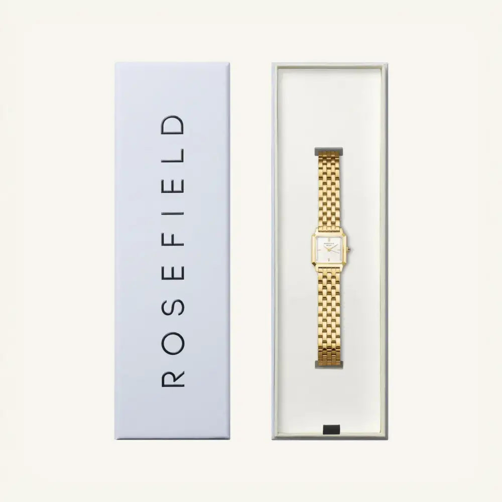 Gold-tonen horloge in Rosefield The Boxelle sieraden boxelle merk