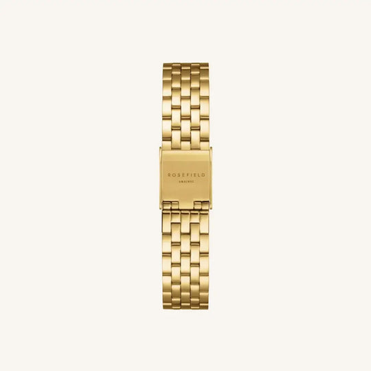 Gold-tone metalen band van The Boxelle sieraden merk voor Rosefield horloge